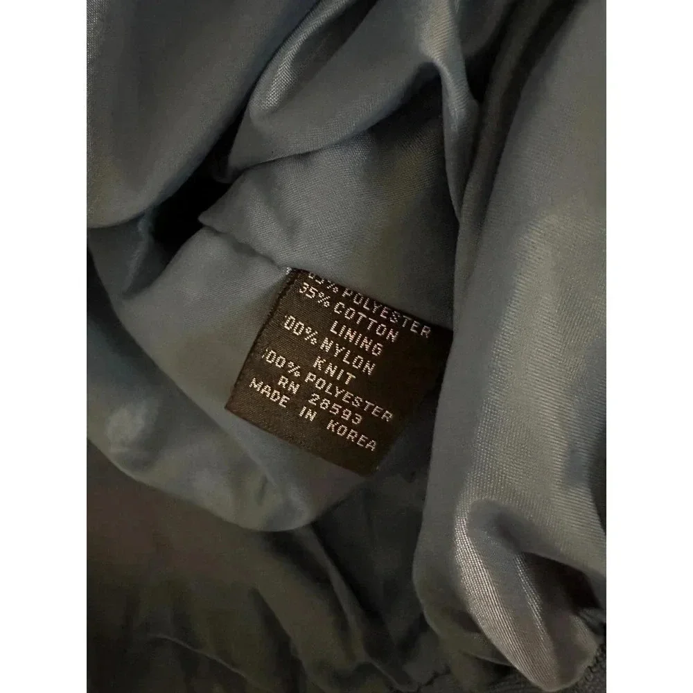 Vintage Members Only Men's Gray Cafe Racer Classic 1980s Y2K Jacket Size 42L